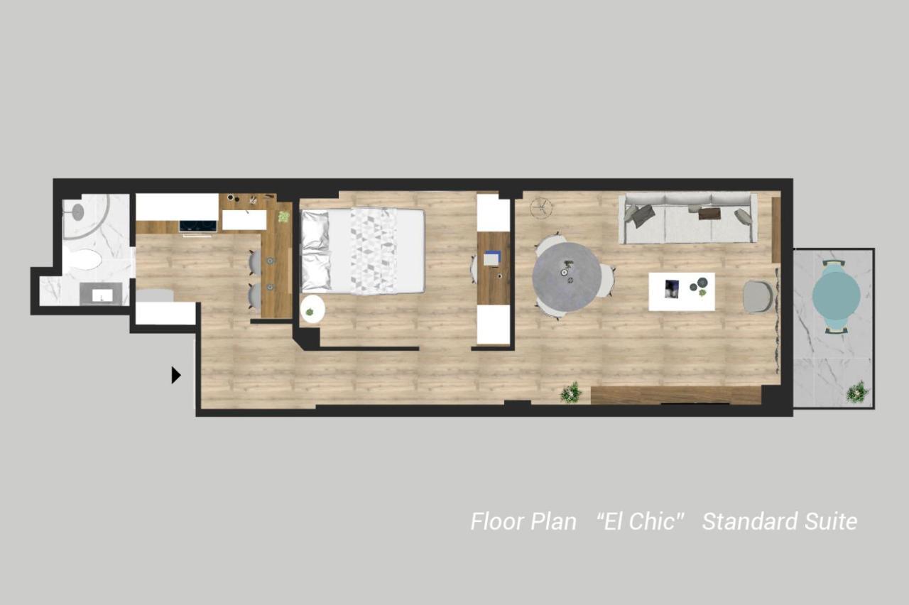 Incitybnb - Chic Suite Thessaloniki Buitenkant foto